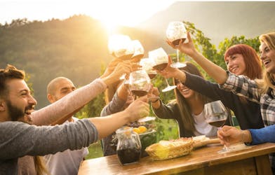 Degustazione di vino Chianti per piccoli gruppi e cena in vigna